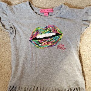 Betsy Johnson Girl's 3T Sequin t-shirt